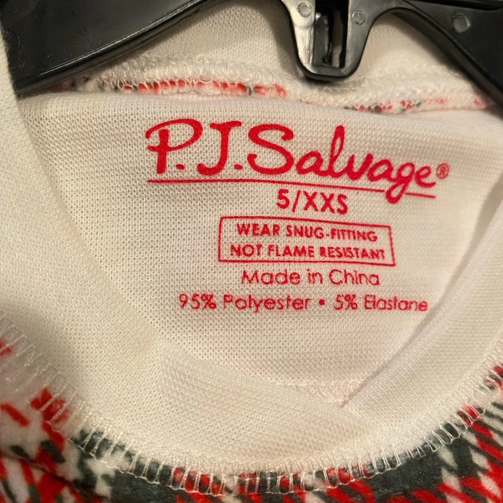 NWT PJ Salvage Girls Plaid Two Piece‎ Fitted Pajamas Holiday Cozy Soft Comfy